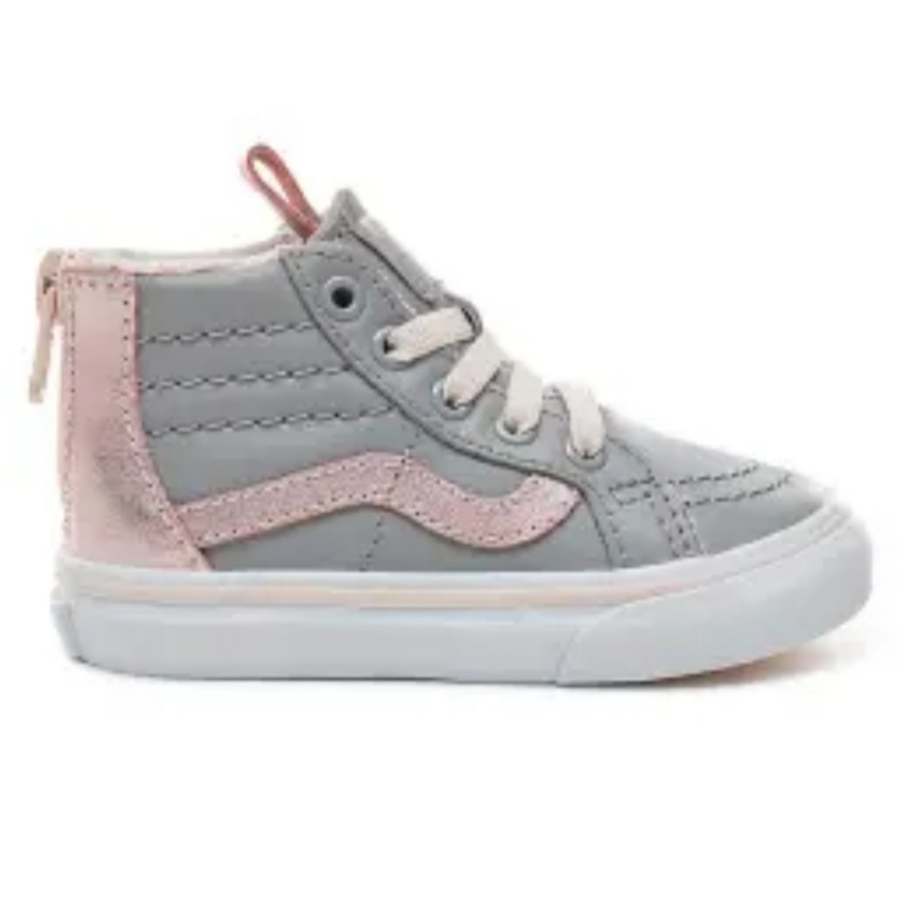 Vans Grey Sk8-hi Zip Mte Trainers